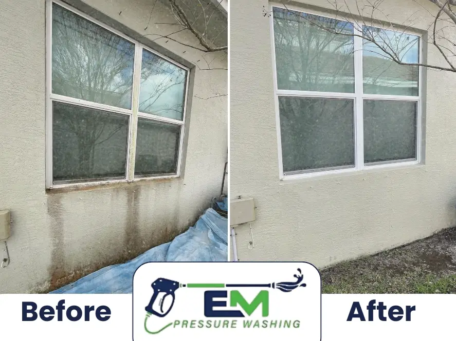 Exterior House Pressure Washing Royal Palm Estates