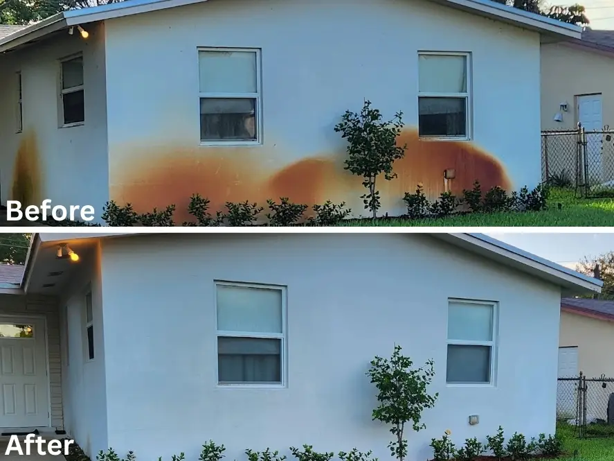 House Exterior Pressure Washing in Royal Palm Estates
