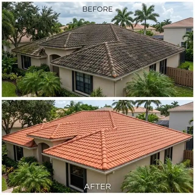 Roof cleaning Boynton Beach FL